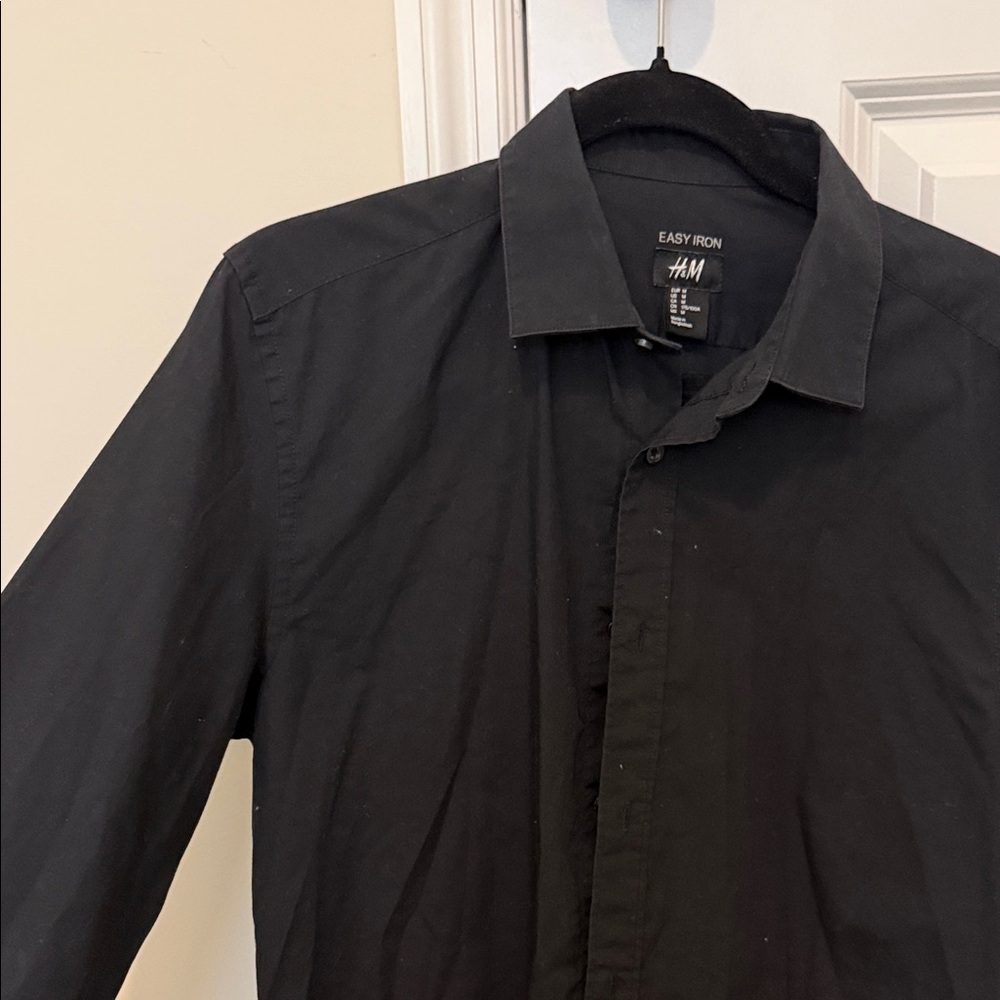 H&M Charcoal Long-Sleeve Shirt